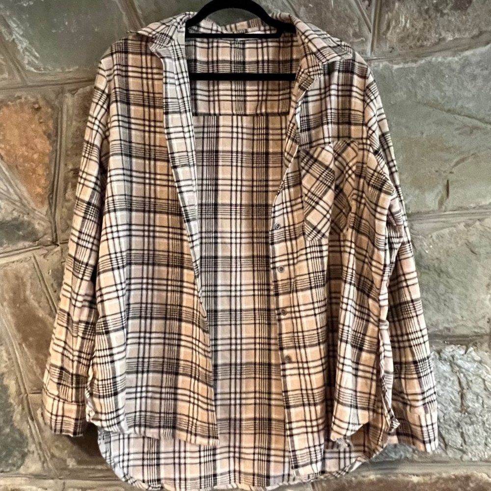 Ardene Flannel Plaid Shirt